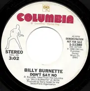 Billy Burnette - Don't Say No