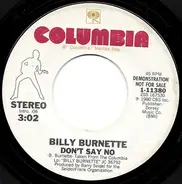 Billy Burnette - Don't Say No