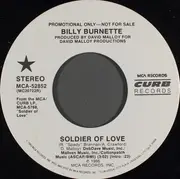 7inch Vinyl Single - Billy Burnette - Soldier Of Love