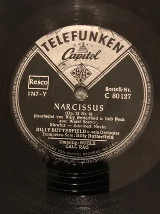 Billy Butterfield And His Orchestra - Bugle Call Rag / Narcissus