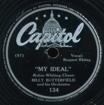 Billy Butterfield And His Orchestra - My Ideal / Without Love