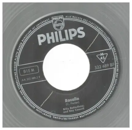 Billy Butterfield And Ray Conniff - South Of The Border / Rosalie