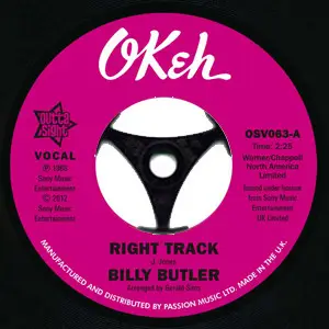 Billy Butler - Right Track / Right Track Instrumental