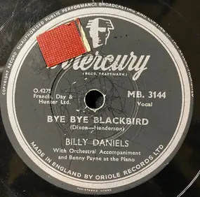 Billy Daniels - Bye Bye Blackbird / She's Funny That Way