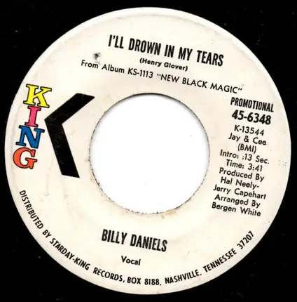 Billy Daniels - That Old Black Magic / I'll Drown In My Tears
