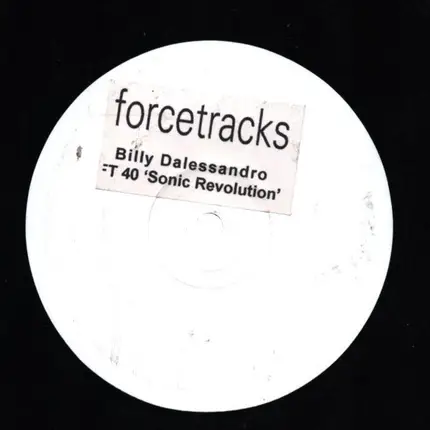 Billy Dalessandro - Sonic Revolution