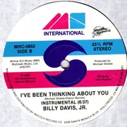12inch Vinyl Single - Billy Davis Jr. - I've Been Thinking About You