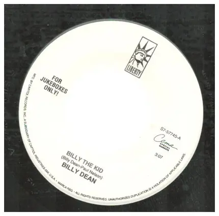 Billy Dean - Billy The Kid / Simple Things