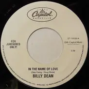 Billy Dean - In The Name Of Love