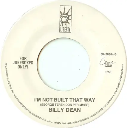 Billy Dean - I Wanna Take Care Of You