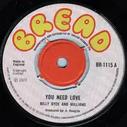 Billy Dice And The Millions - You Need Love