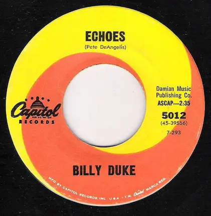 Billy Duke - Echoes / Best Man