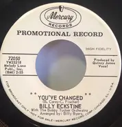 Billy Eckstine With The Bobby Tucker Orchestra - You've Changed