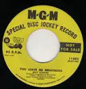 7inch Vinyl Single - Billy Eckstine - You Leave Me Breathless - Promo Copy
