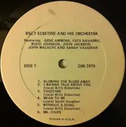 LP - Billy Eckstine And His Orchestra - Billy Eckstine Orchestra 1945