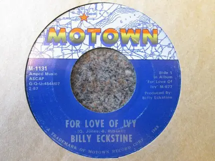 Billy Eckstine - For Love of Ivy