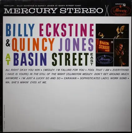 Billy Eckstine & Quincy Jones - At Basin Street East