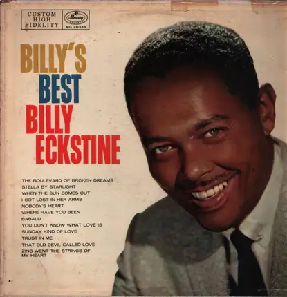 Billy Eckstine - Billy's Best!