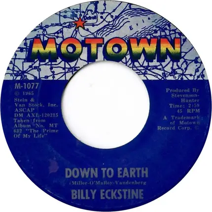 Billy Eckstine - Had You Been Around / Down To Earth