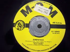 Billy Fields - Simpatico / The Girl Upstairs