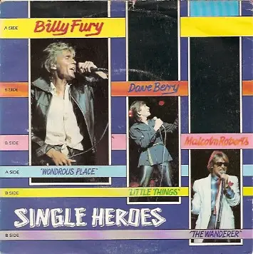Billy Fury / Malcolm Roberts / Dave Berry - Single Heroes