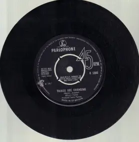 Billy Fury - Hurtin' Is Loving / Things Are Changing
