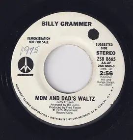 Billy Grammer - Mom And Dad's Waltz