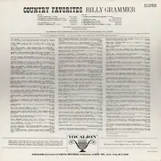 LP - Billy Grammer - Country Favorites