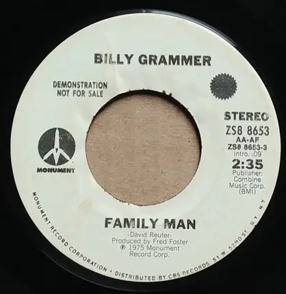 Billy Grammer - Family Man