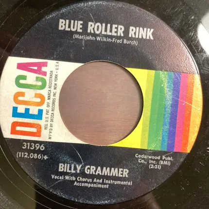 Billy Grammer - He Ain't My Buddy No More / Blue Roller Rink