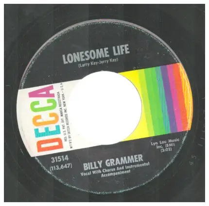 Billy Grammer - Lonesome Life