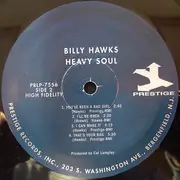 LP - Billy Hawks - Heavy Soul!