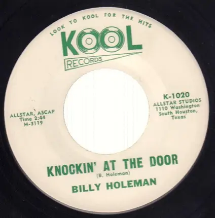 Billy Holeman - Knockin' At The Door