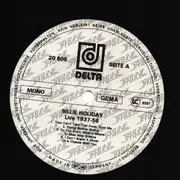 LP - Billy Holiday - Live 1937/56