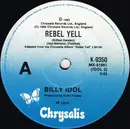 7inch Vinyl Single - Billy Idol - Rebel Yell (Edited Version)