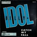 7inch Vinyl Single-Box - Billy Idol - Catch My Fall - Postcard, Badge