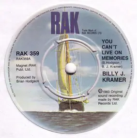 Billy J. Kramer - You Can't Live On Memories