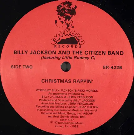 Billy Jackson & The Citizens' Band Featuring Rodney Cee - 'Twas The Night Before Christmas
