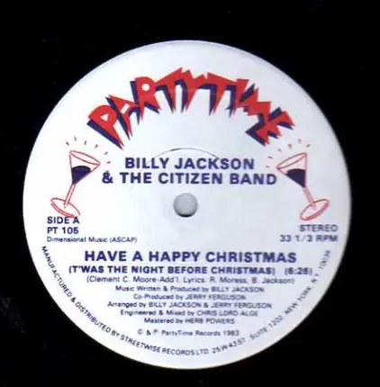 Billy Jackson & The Citizens' Band - Have A Happy, Happy, Happy Christmas