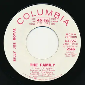 Billy Joe Royal - The Family / The Family