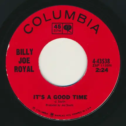 Billy Joe Royal - Don't Wait Up For Me Mama