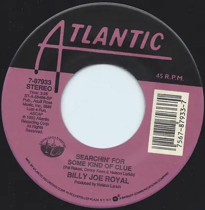 Billy Joe Royal - Searchin' For Some Kind Of Clue
