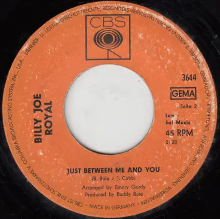 Billy Joe Royal - Storybook Children