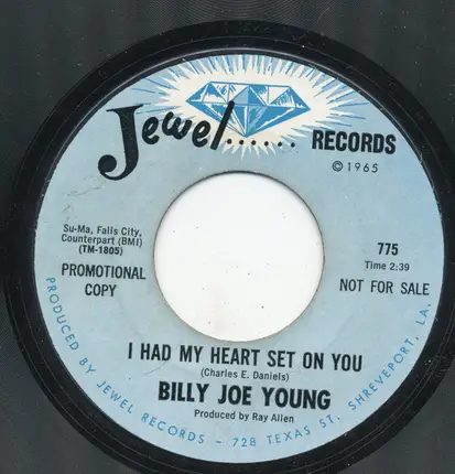 Billy Joe Young - The Push / I Had My Heart Set On You