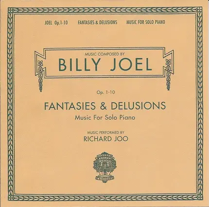 Billy Joel , Richard Joo - Fantasies & Delusions (Music for Solo Piano)