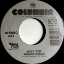 7inch Vinyl Single - Billy Joel - Modern Woman / Sleeping With The Television On