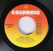 Billy Joel - That's Not Her Style