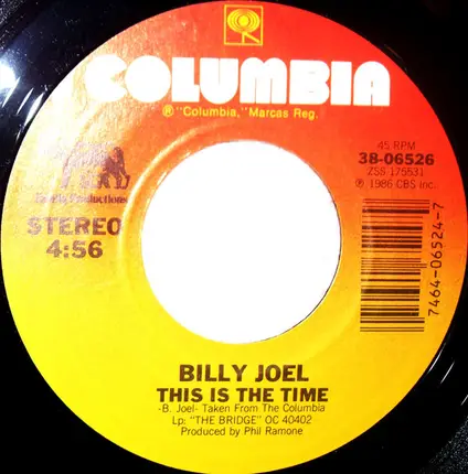 Billy Joel - This Is The Time