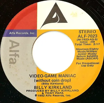 Billy Kirkland - Video-Game Maniac
