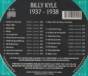 CD - Billy Kyle - 1937-1938